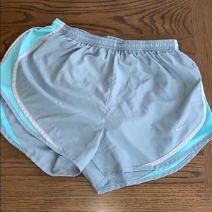 Grey Nike Running Shorts